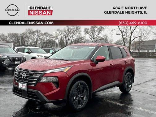Scarlet Ember 2026 Nissan Rogue SV SUV