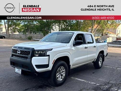 Glacier White 2026 Nissan Frontier S