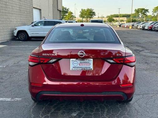 Scarlet Ember 2023 Nissan Sentra SV