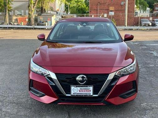 Scarlet Ember 2023 Nissan Sentra SV