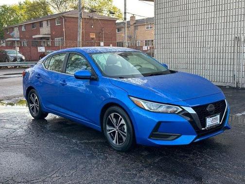 Electric Blue Metallic 2023 Nissan Sentra SV