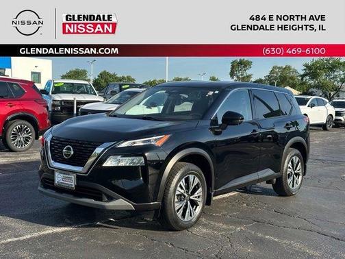 Black 2021 Nissan Rogue SV