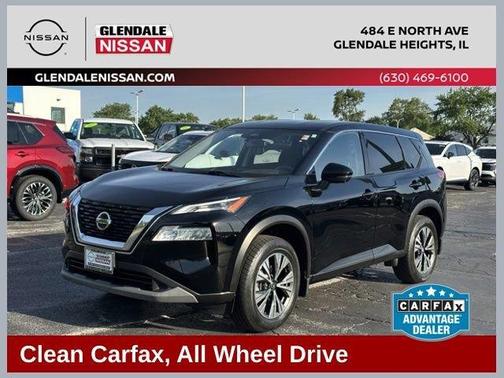 Black 2021 Nissan Rogue SV