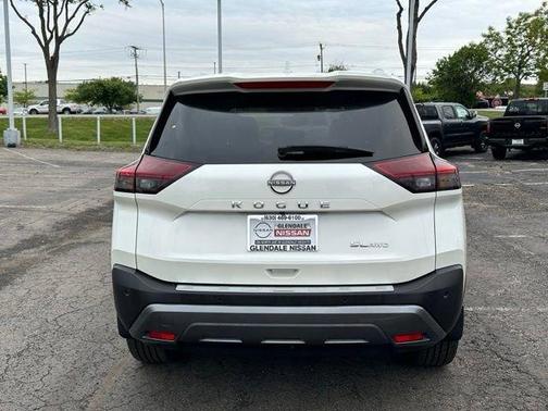 White 2023 Nissan Rogue SL