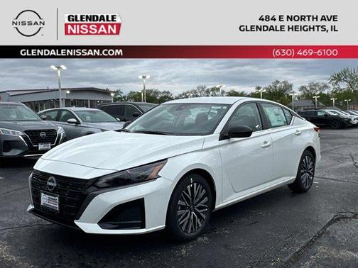 Glacier White 2026 Nissan Altima 2.5 SV