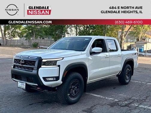 Glacier White 2026 Nissan Frontier PRO-4X