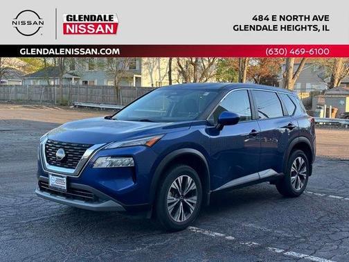 Caspian Blue 2023 Nissan Rogue SV
