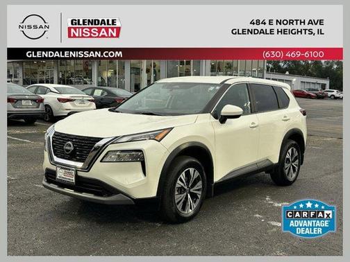 White 2023 Nissan Rogue SV