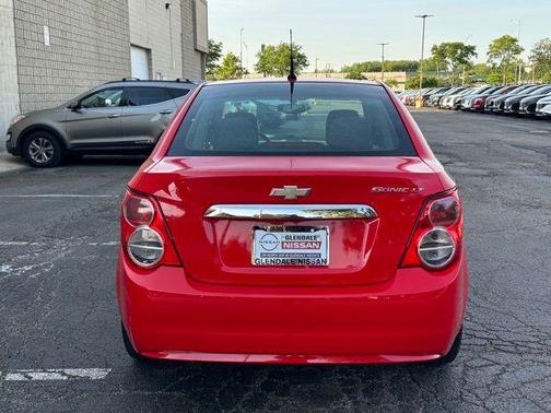 Red 2014 Chevrolet Sonic LT