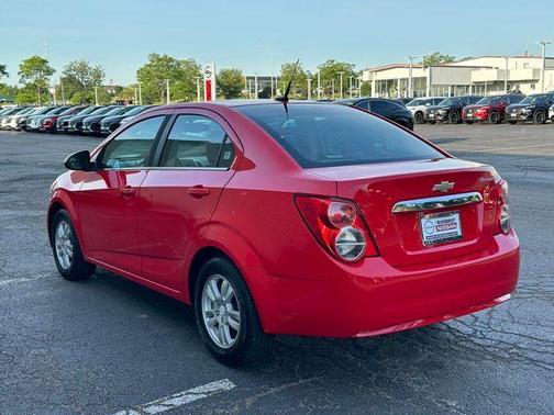 Red 2014 Chevrolet Sonic LT