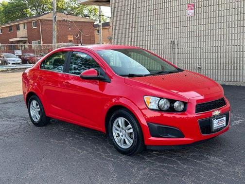 Red 2014 Chevrolet Sonic LT