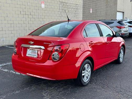 Red 2014 Chevrolet Sonic LT
