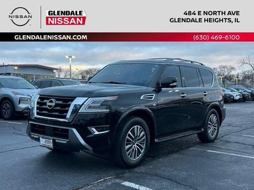 Black 2021 Nissan Armada SL