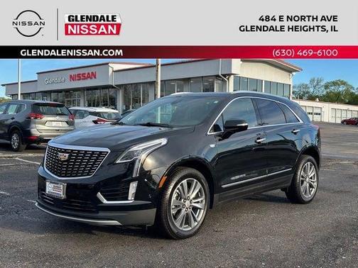 Stellar Black Metallic 2022 Cadillac XT5 Premium Luxury