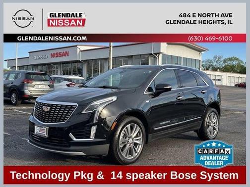 Stellar Black Metallic 2022 Cadillac XT5 Premium Luxury