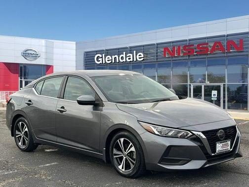 Gun Metallic 2021 Nissan Sentra SV
