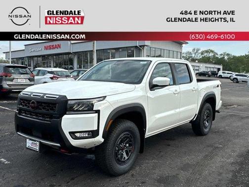 Glacier White 2026 Nissan Frontier PRO-4X
