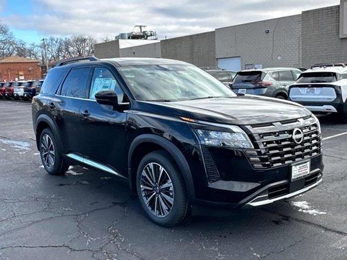 Black 2026 Nissan Pathfinder Platinum