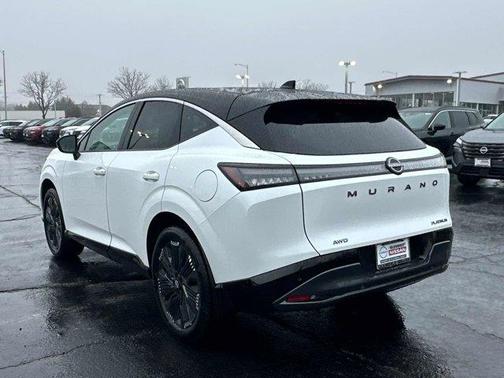 White / Black 2026 Nissan Murano Platinum
