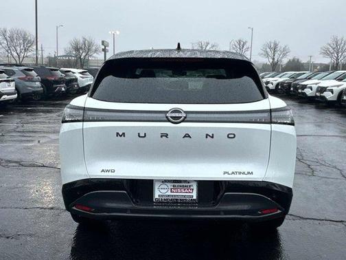 White / Black 2026 Nissan Murano Platinum