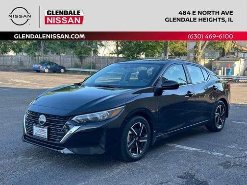 Black 2024 Nissan Sentra SV