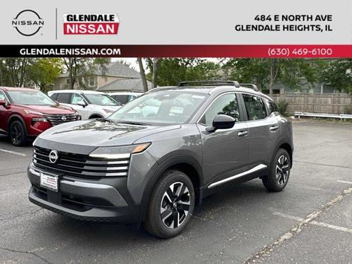 Gun Metallic 2026 Nissan Kicks SV