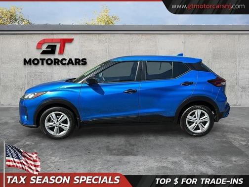 Electric Blue Metallic 2021 Nissan Kicks S