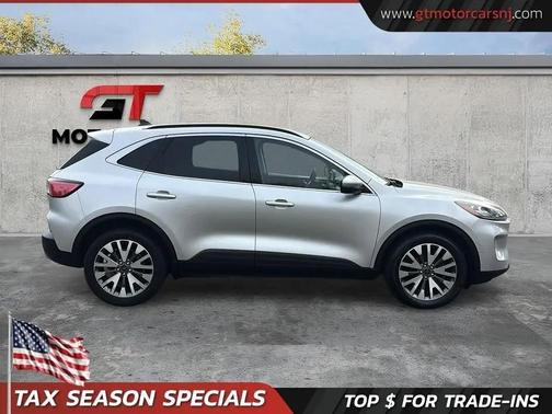Ingot Silver Metallic 2020 Ford Escape Titanium