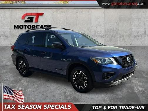Caspian Blue Metallic 2019 Nissan Pathfinder SL