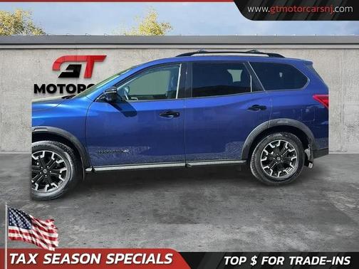 Caspian Blue Metallic 2019 Nissan Pathfinder SL