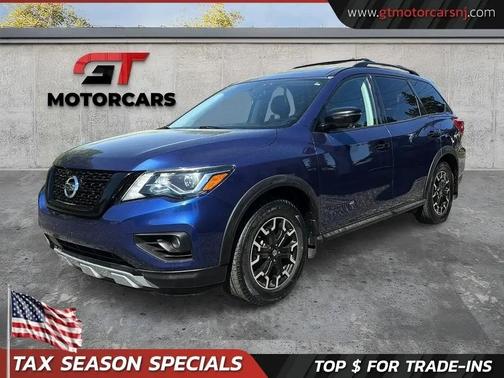 Caspian Blue Metallic 2019 Nissan Pathfinder SL