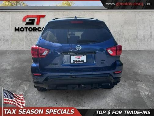 Caspian Blue Metallic 2019 Nissan Pathfinder SL