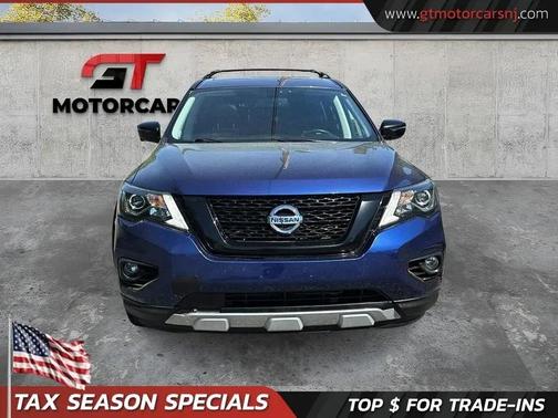 Caspian Blue Metallic 2019 Nissan Pathfinder SL