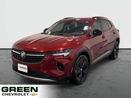 Red 2023 Buick Envision Essence