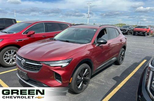 Red 2023 Buick Envision Essence