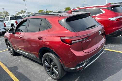 Red 2023 Buick Envision Essence