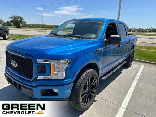Blue 2019 Ford F-150 XL