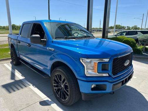 Blue 2019 Ford F-150 XL