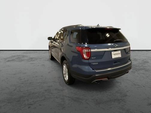 Blue 2018 Ford Explorer XLT