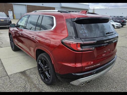 Red 2026 GMC Acadia Denali