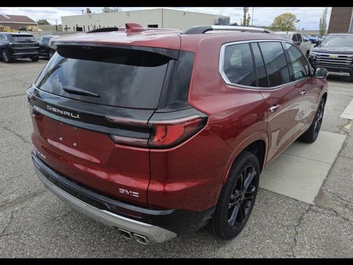 Red 2026 GMC Acadia Denali