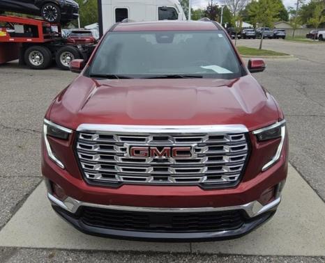 Red 2026 GMC Acadia Denali