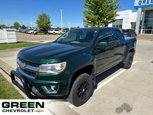 Green 2015 Chevrolet Colorado LT