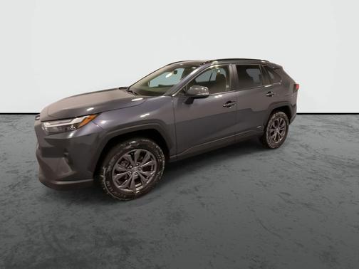 Gray 2022 Toyota RAV4 Hybrid XLE Premium