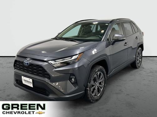 Gray 2022 Toyota RAV4 Hybrid XLE Premium
