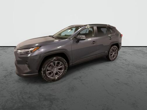 Gray 2022 Toyota RAV4 Hybrid XLE Premium