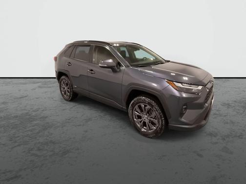 Gray 2022 Toyota RAV4 Hybrid XLE Premium