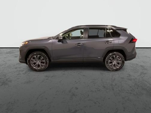 Gray 2022 Toyota RAV4 Hybrid XLE Premium