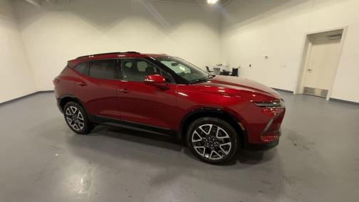 Red 2025 Chevrolet Blazer RS