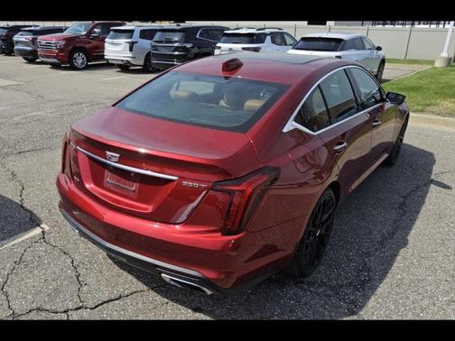 Red 2025 Cadillac CT5 Premium Luxury AWD